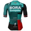 Wielershirt 2022 BORA-Hansgrohe Groen Zwart
